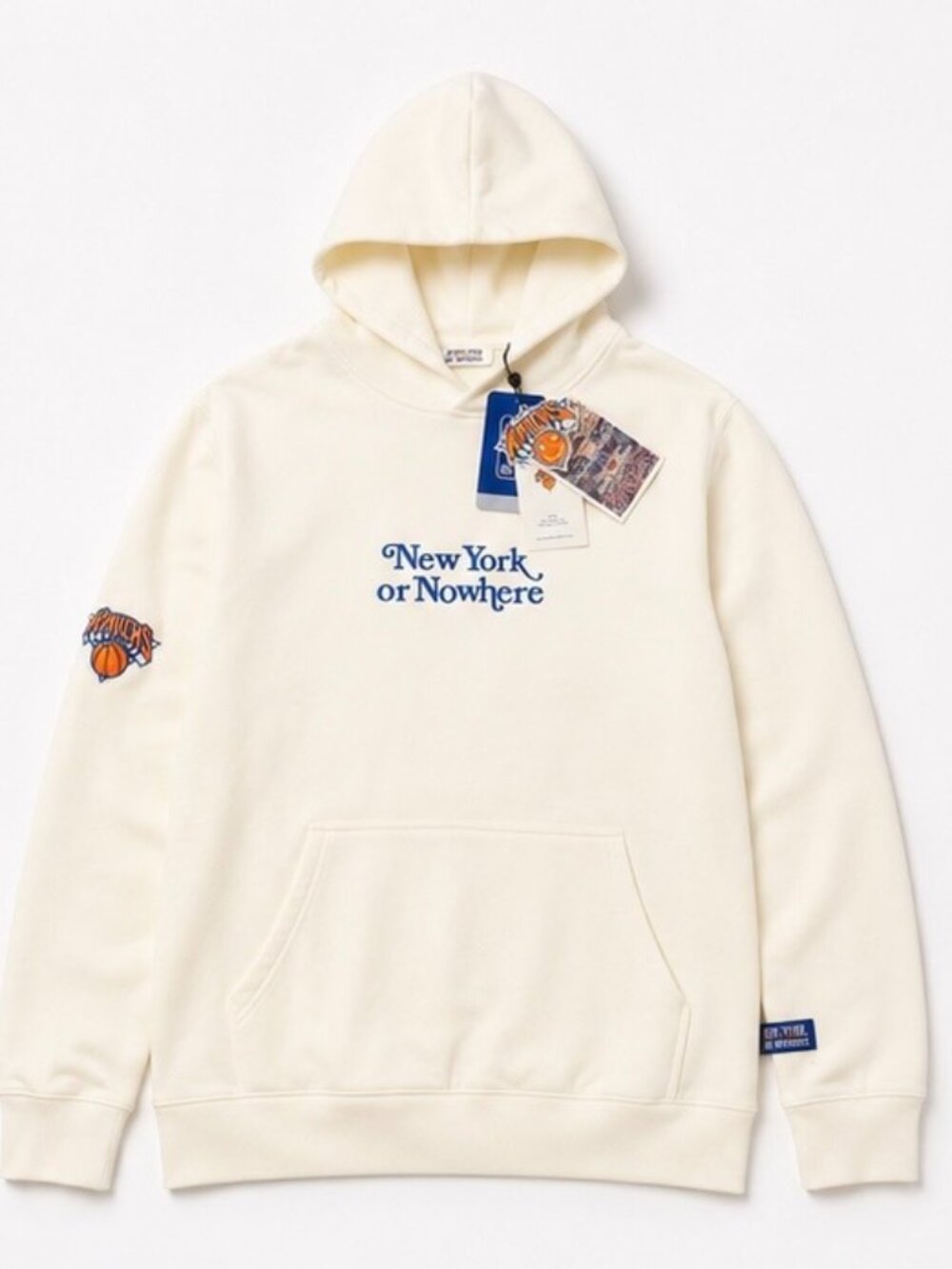 New York Or Nowhere x NY Knicks Motto Hoodie - Limited Edition -New With Tags!